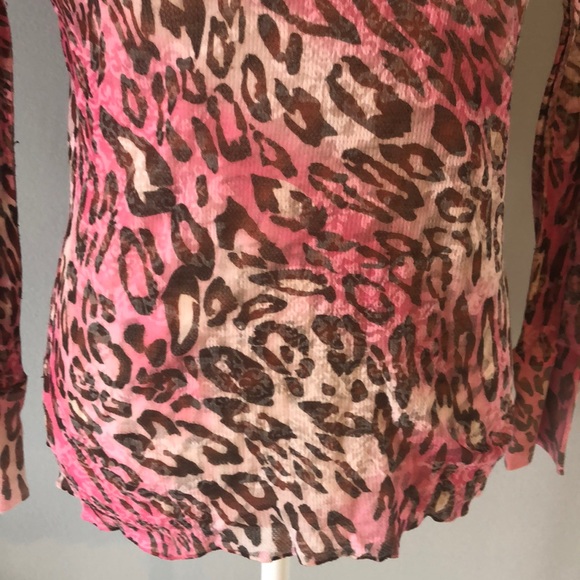 Cache leopard print top - Picture 3 of 4